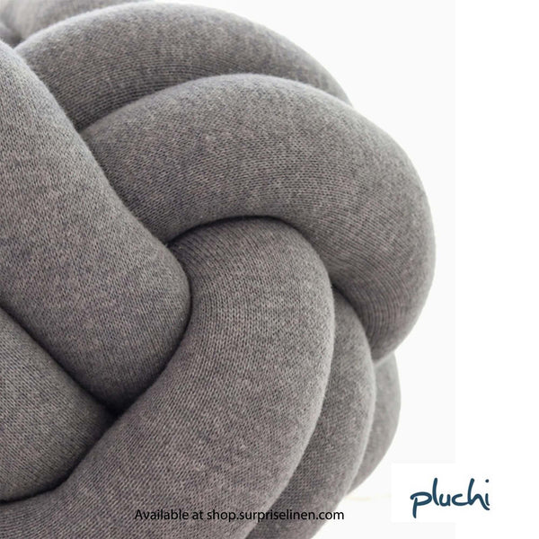 Pluchi - Nodo Cushion Cover (Light Grey)