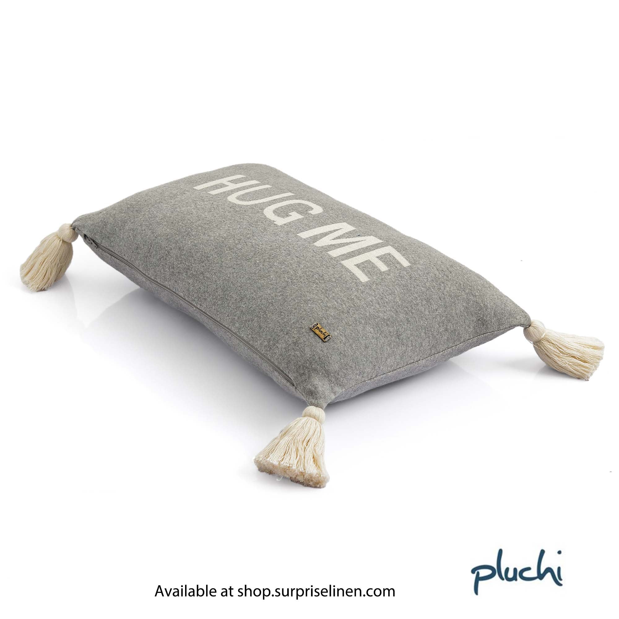 Pluchi - Hug Me Cushion Cover (Grey)