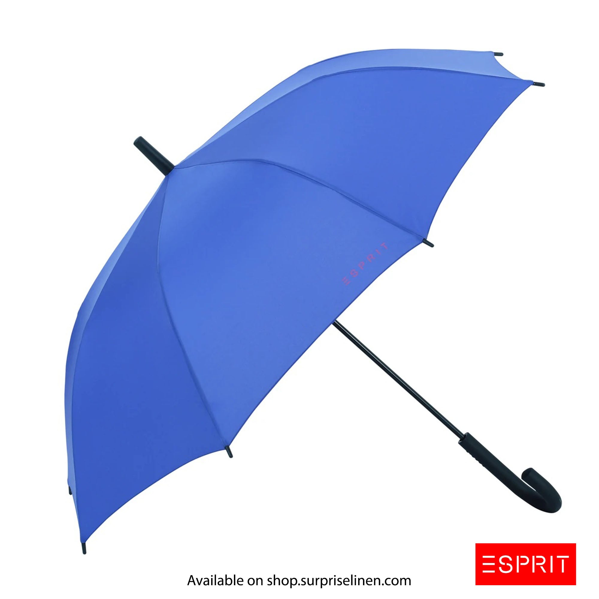 Esprit - Long Windproof Umbrella With UV Coating (Blue)