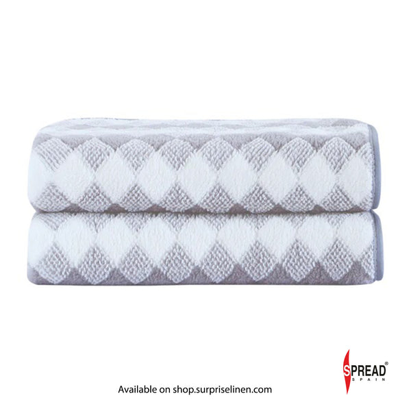 Spread Spain - Cubix 100% Cotton Super Soft & High Absorbent Towels (Orchid)