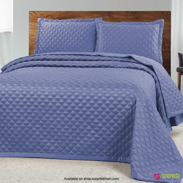 Surprise Home - Luxe 3 Pcs Quilted Bed Cover Set (Lilac)