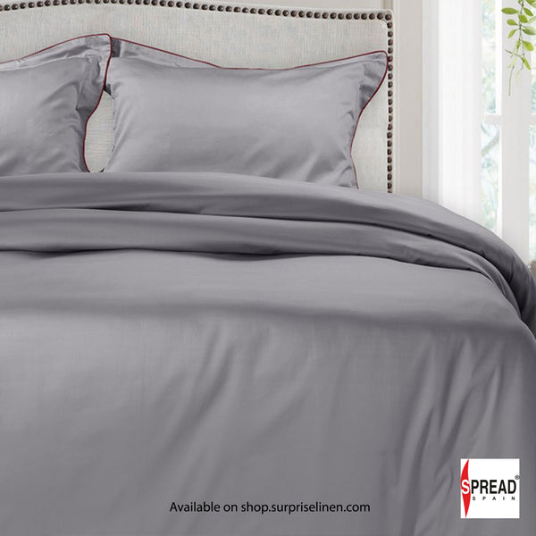 Spread Spain - The Italian Collection 500 Thread Count Cotton Bedsheet Set (Slate)