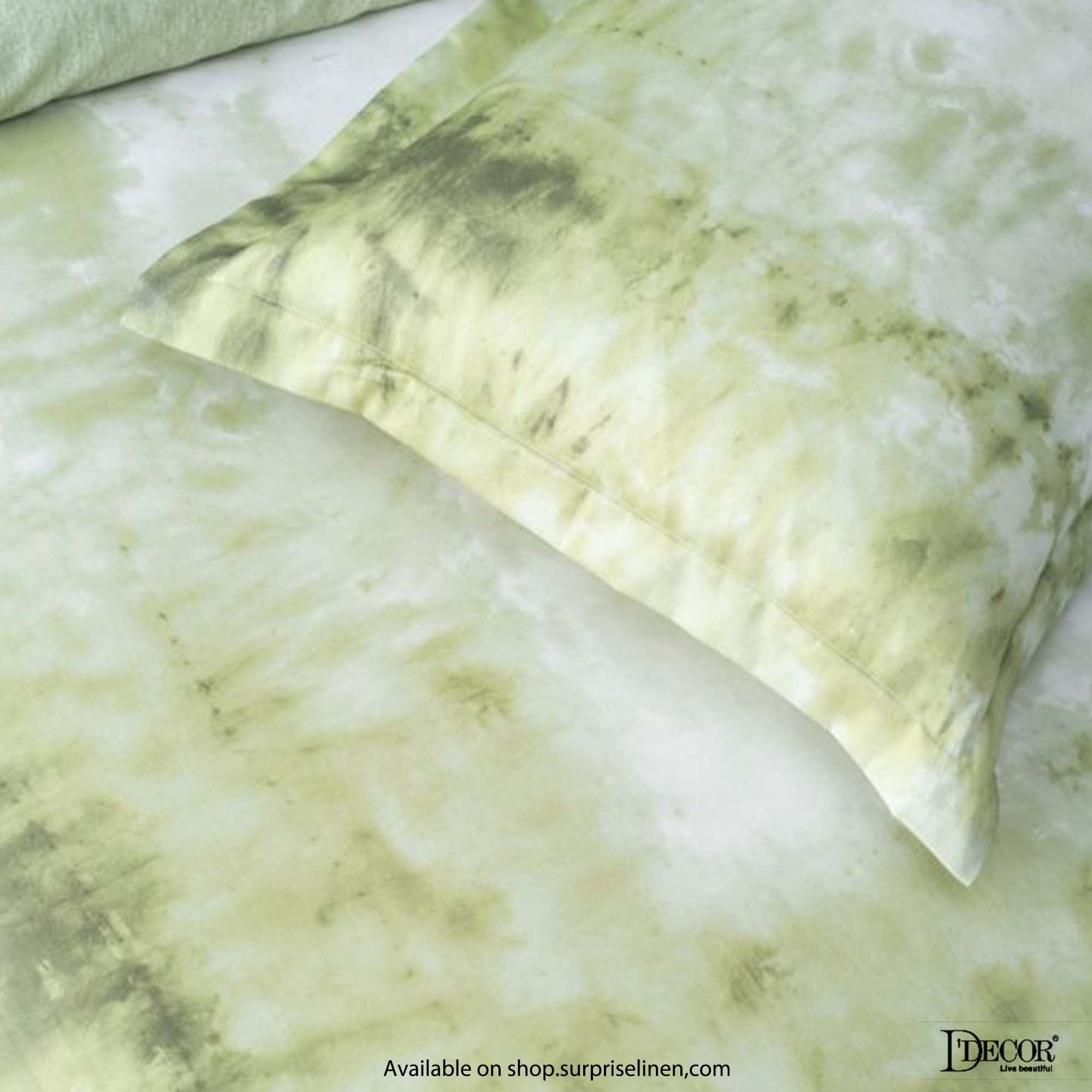 D'Decor - Esteem Ombre Gradiance 100% Cotton 4 Pc Bed in a Bag Set (Green)