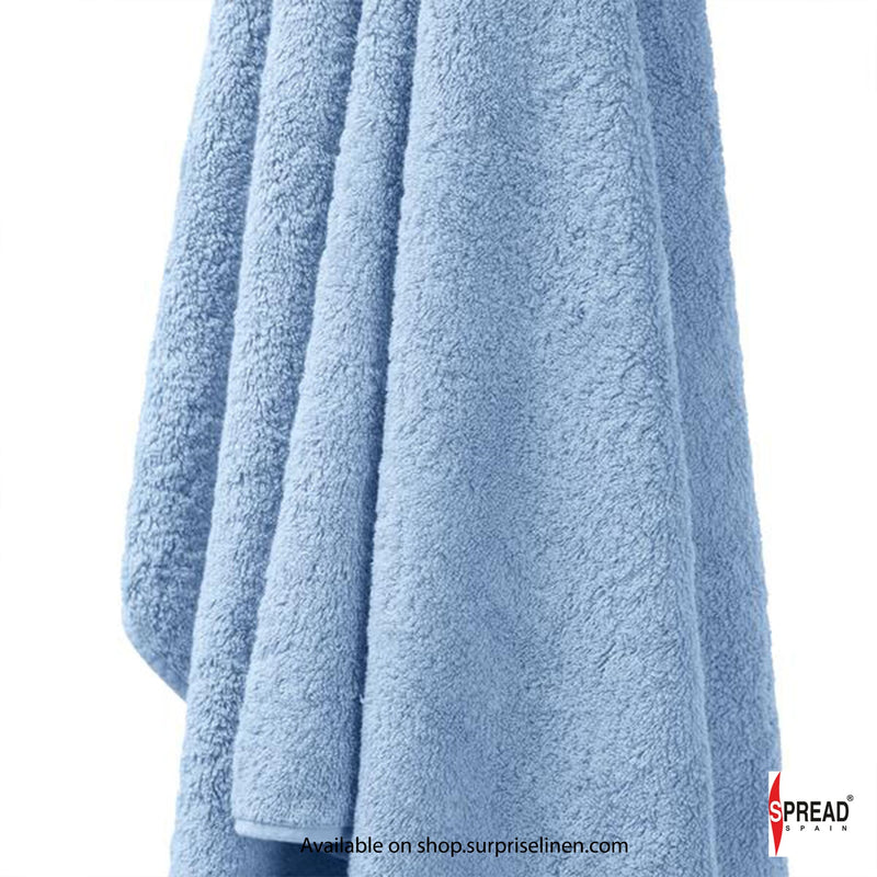 Spread Spain - Athens  Premium Cotton Luxurious Bath Towels (Blue)