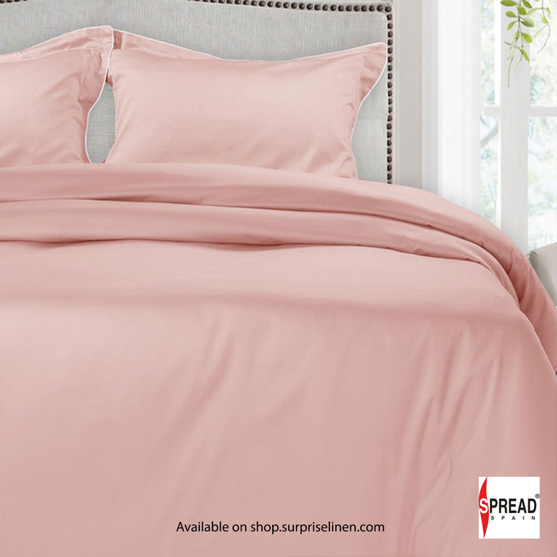 Spread Spain - The Italian Collection 500 Thread Count Cotton Bedsheet Set (Rose Pink)