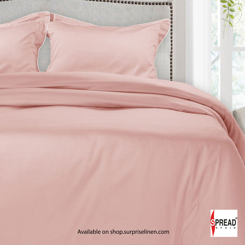 Spread Spain - The Italian Collection 500 Thread Count Cotton Duvet Covers (Rose Pink)