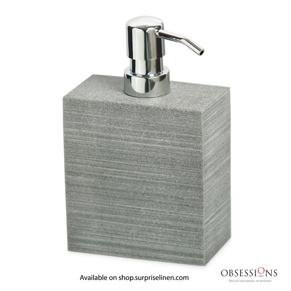 Obsessions - Alvina Collection Luxury Bathroom Accessory Set (Ash Grey)