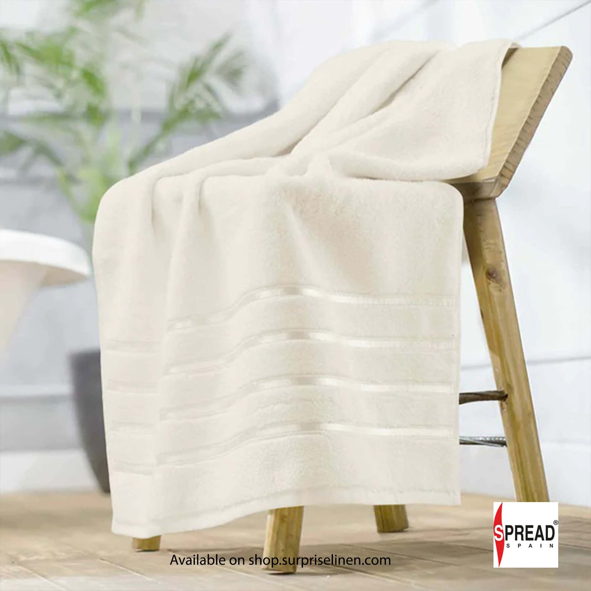 Spread Spain - Roman Bath Collection Towels (Off White)