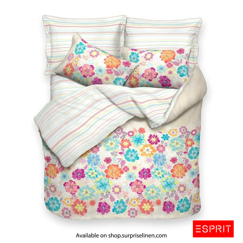 Esprit - Cotton Satin Printed Light Weight Winter Quilt (Floral)