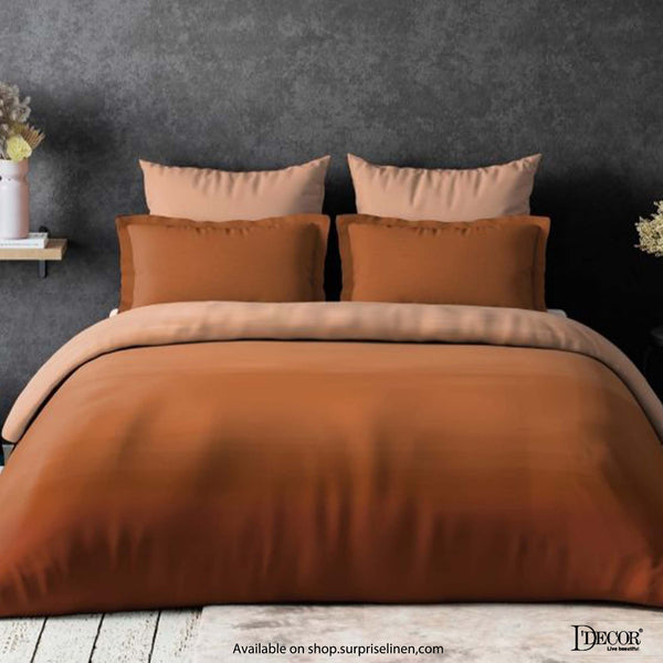 D'Decor - Esteem Ombre Balayage 100% Cotton Bed in a Bag Set (Brown)