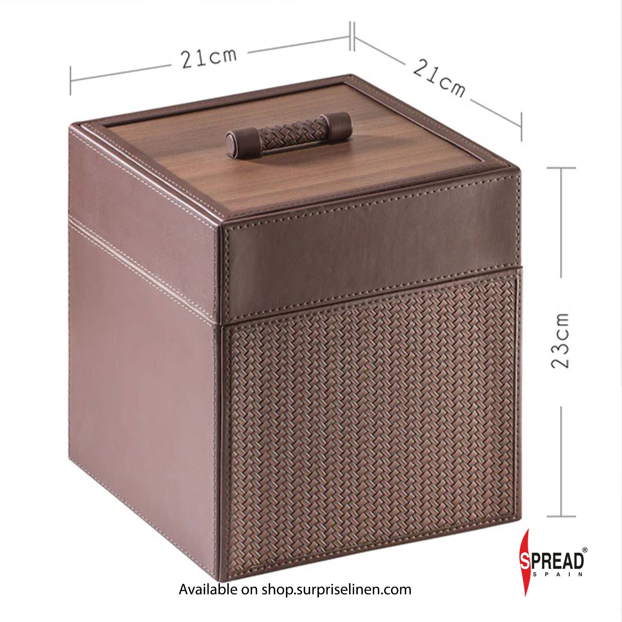 Spread Spain - Riggiani Collection Dustbin (Cappuccino)