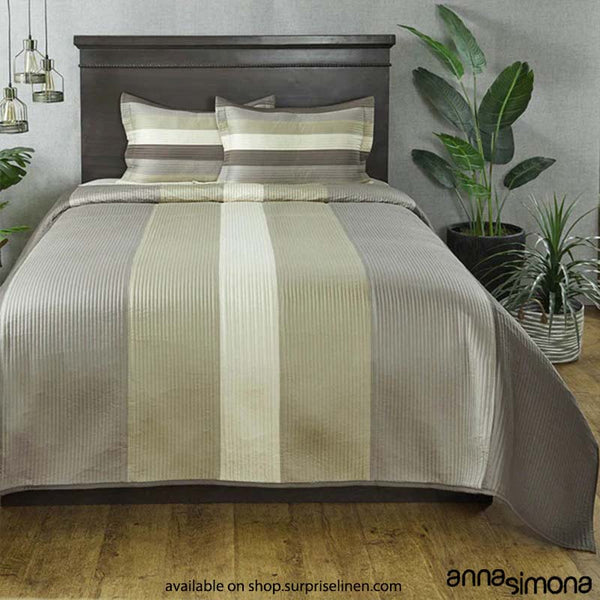 Anna Simona - Citadel Bed Cover Set (Brown)