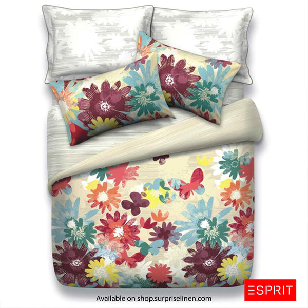 Esprit - Cotton Satin Printed Light Weight Winter Quilt (Floral Art)