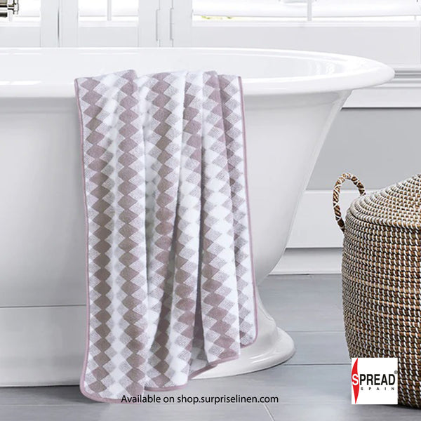 Spread Spain - Cubix 100% Cotton Super Soft & High Absorbent Towels (Grey)