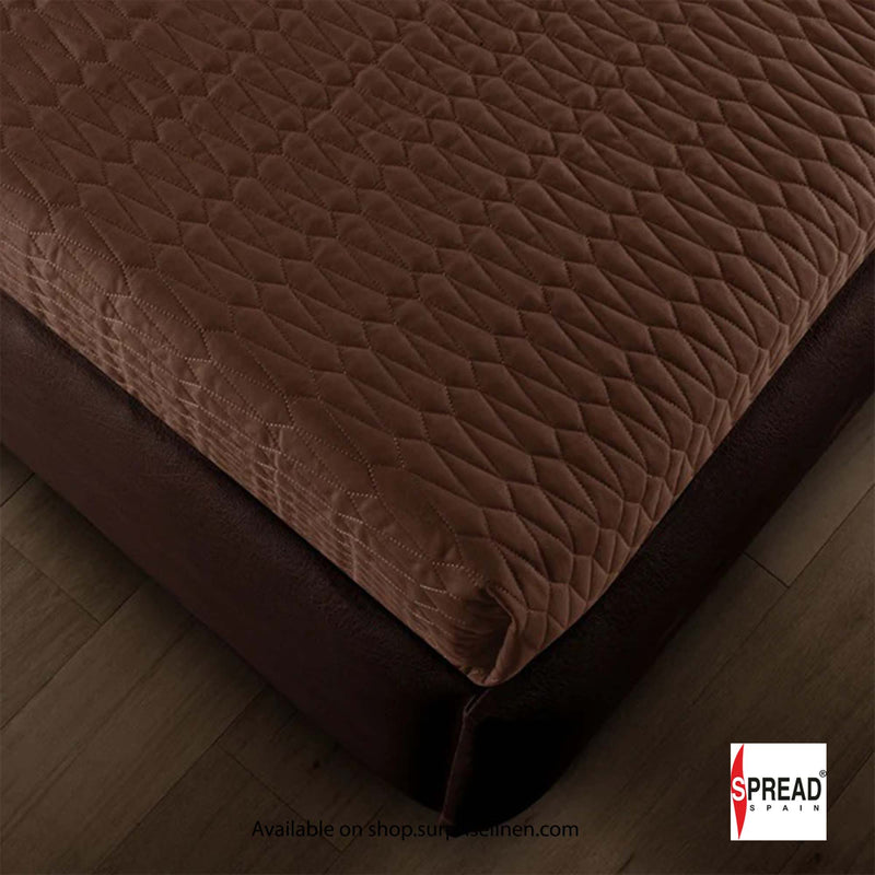Spread Spain - Crystal Day And Night 3 Pcs Bed Cover Set (Backed Clay)