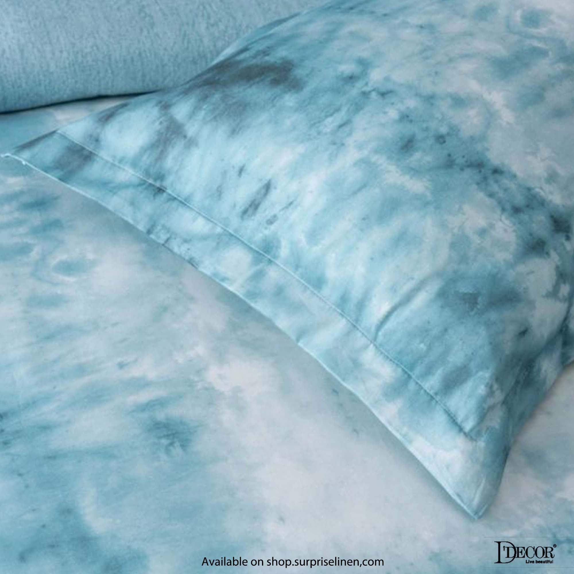 D'Decor - Esteem Ombre Gradiance 100% Cotton 4 Pc Bed in a Bag Set (Sky Blue)