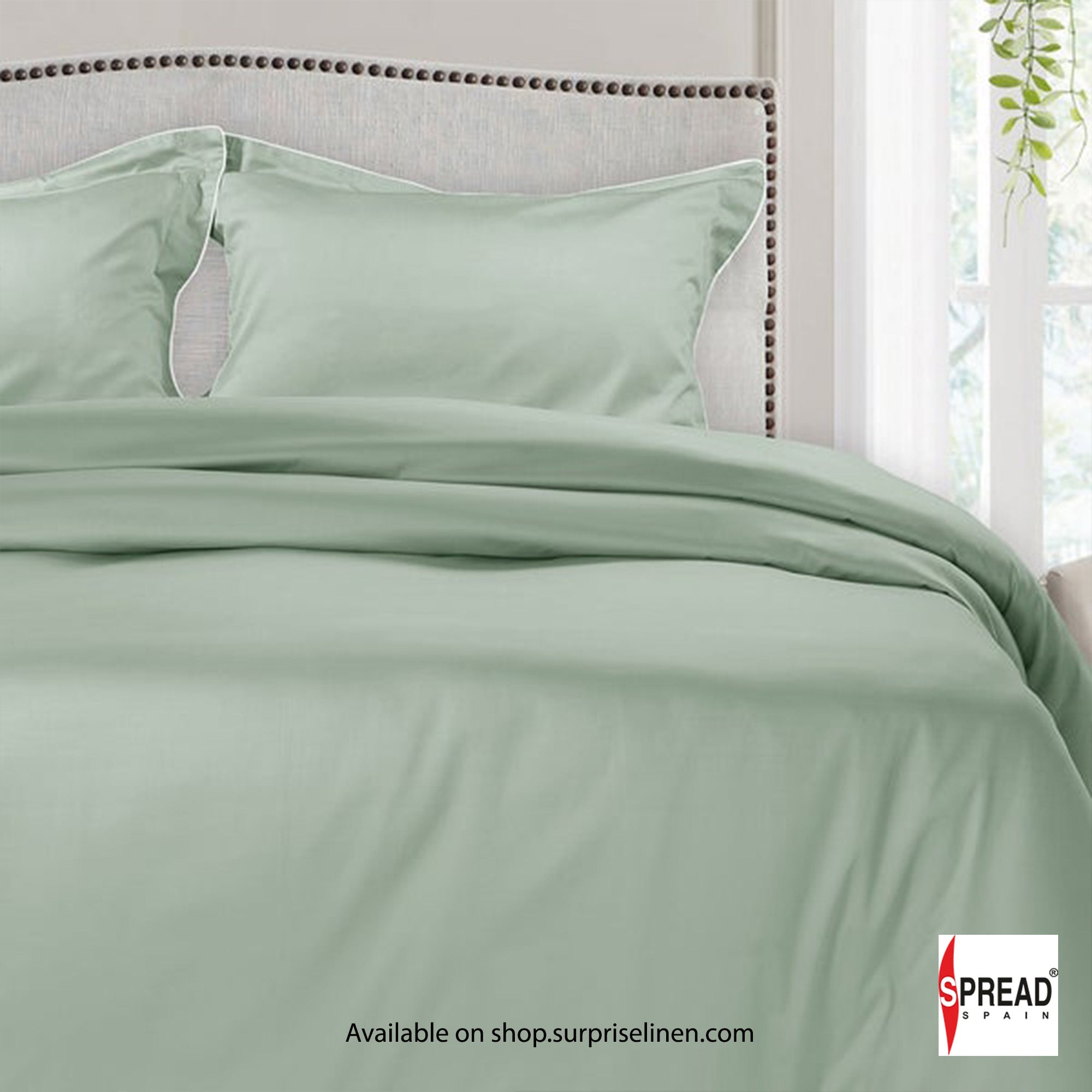 Spread Spain - The Italian Collection 500 Thread Count Cotton Bedsheet Set (Mint)