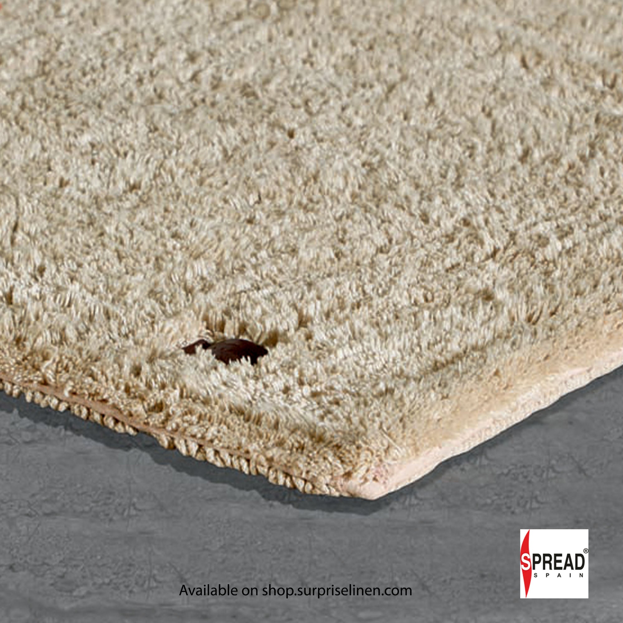 Spread Spain - Bamboo Cotton Fibre Bath Mat (Warm Sand)