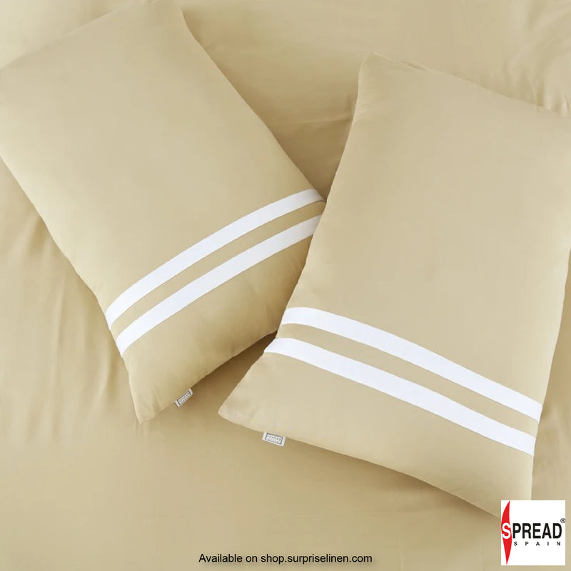 Spread Spain - Botanic Cotton 550 Thread Count Bedsheet Set - Tinsel