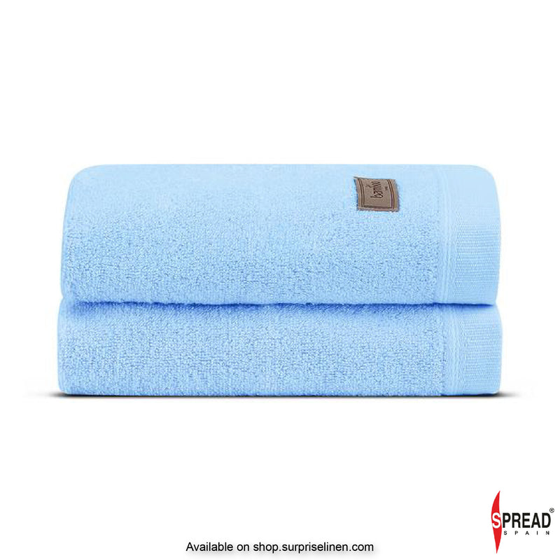 Spread Spain - Quick Dry, High Absorbent & Super Soft Japanese Bamboo Towels (Blue)