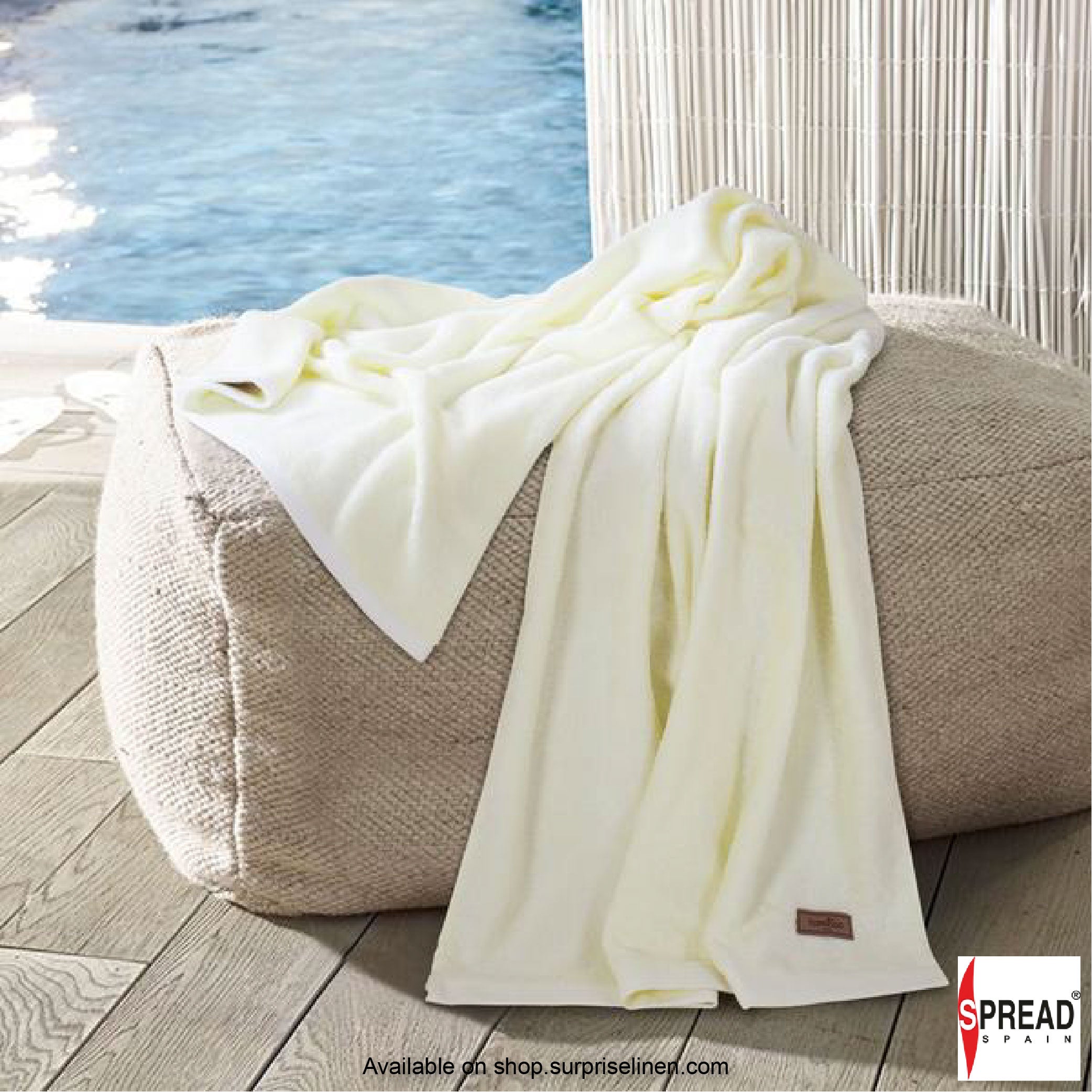 Spread Spain - Quick Dry, High Absorbent & Super Soft Japanese Bamboo Towels (Cream)