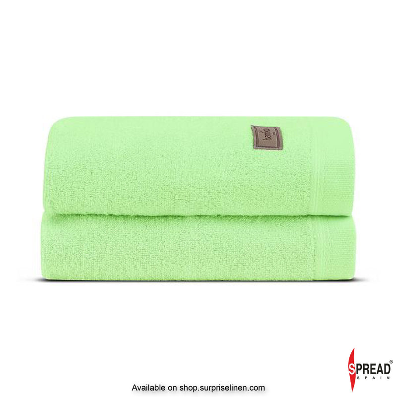 Spread Spain - High Absorbent & Super Soft 360 GSM Japanese Bamboo Towels (Lime)