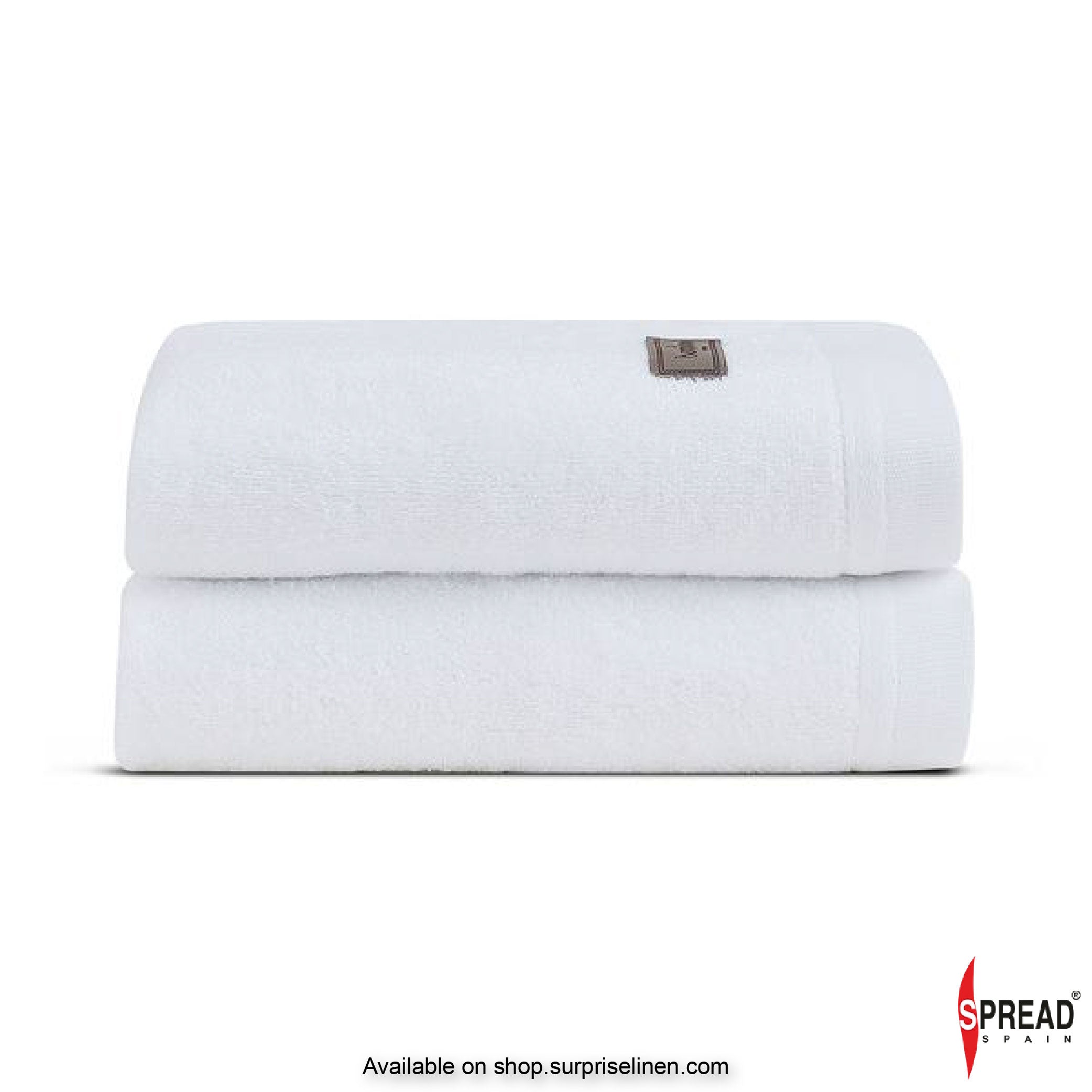 Spread Spain - Quick Dry, High Absorbent & Super Soft Japanese Bamboo Towels (White)