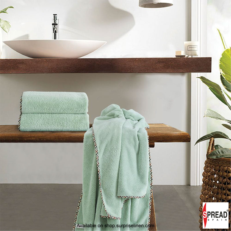 Spread Spain - High Absorbent & Super Soft Coral Towel - (Olive)