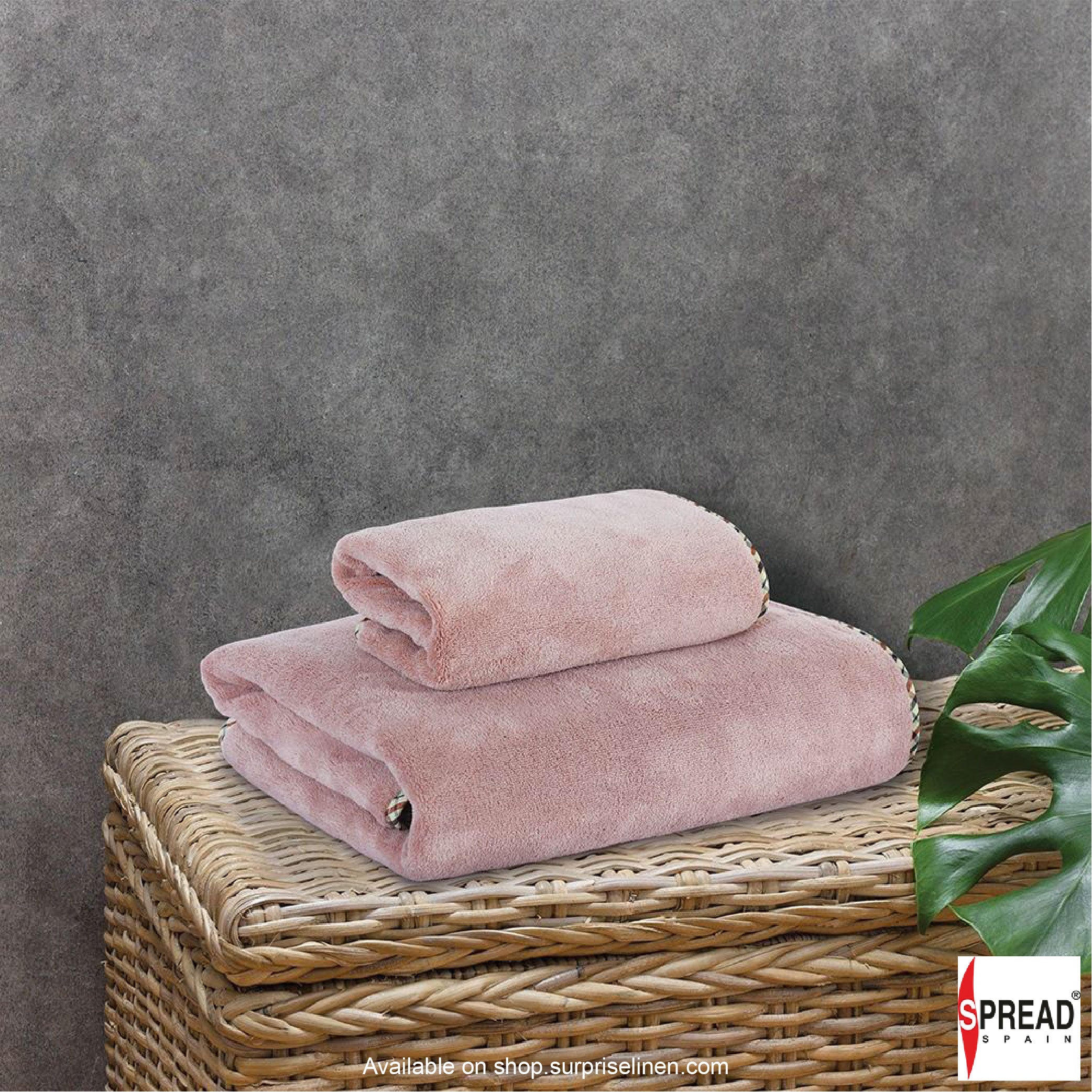 Spread Spain - High Absorbent & Super Soft Coral Towel - (Rose)