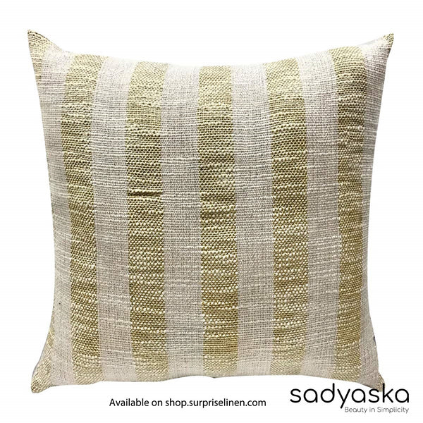 Sadyaska - Decorative Hand Weaving Sofa Pillow Cushion Cover (Beige)