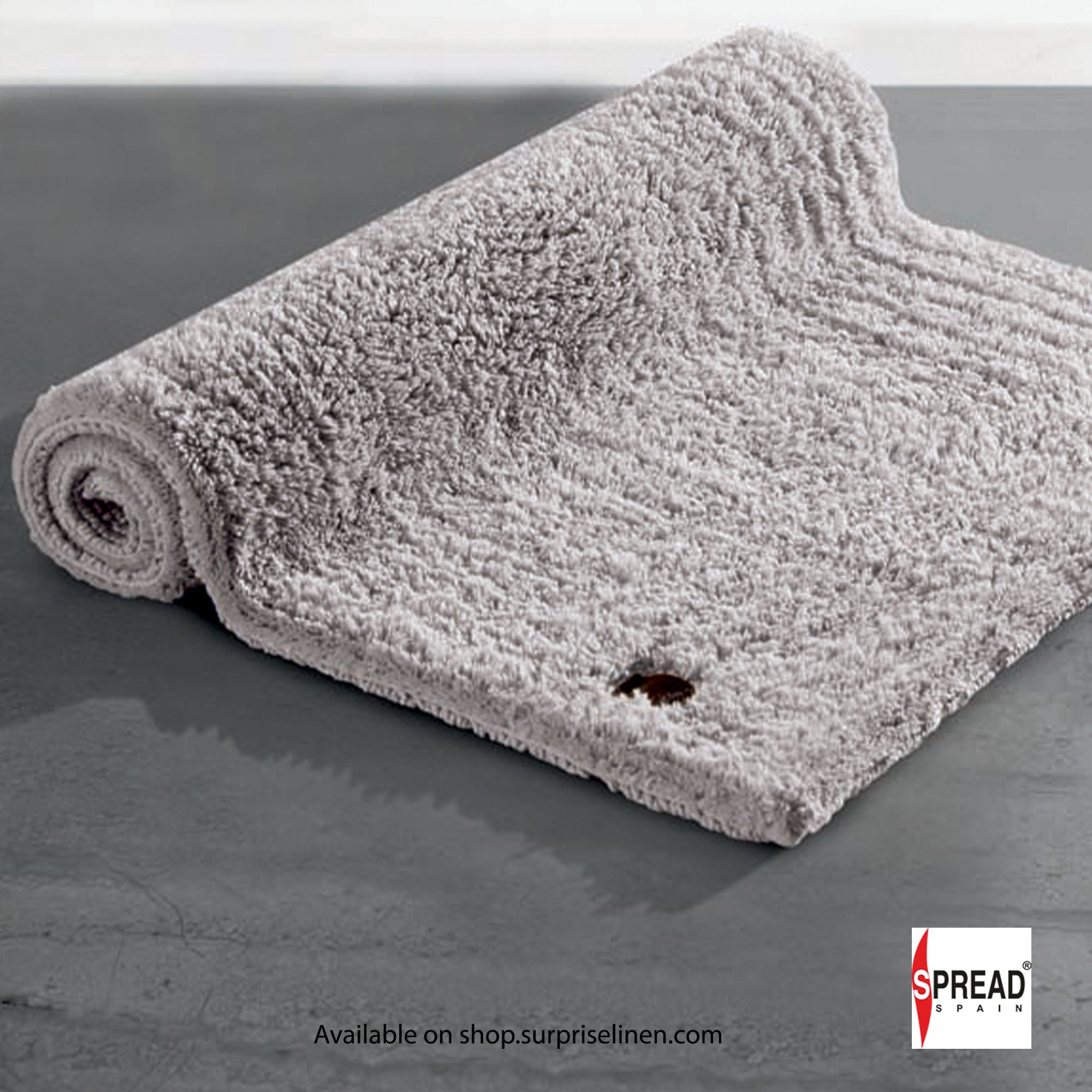 Spread Spain - Bamboo Cotton Fibre Bath Mat (Ash)