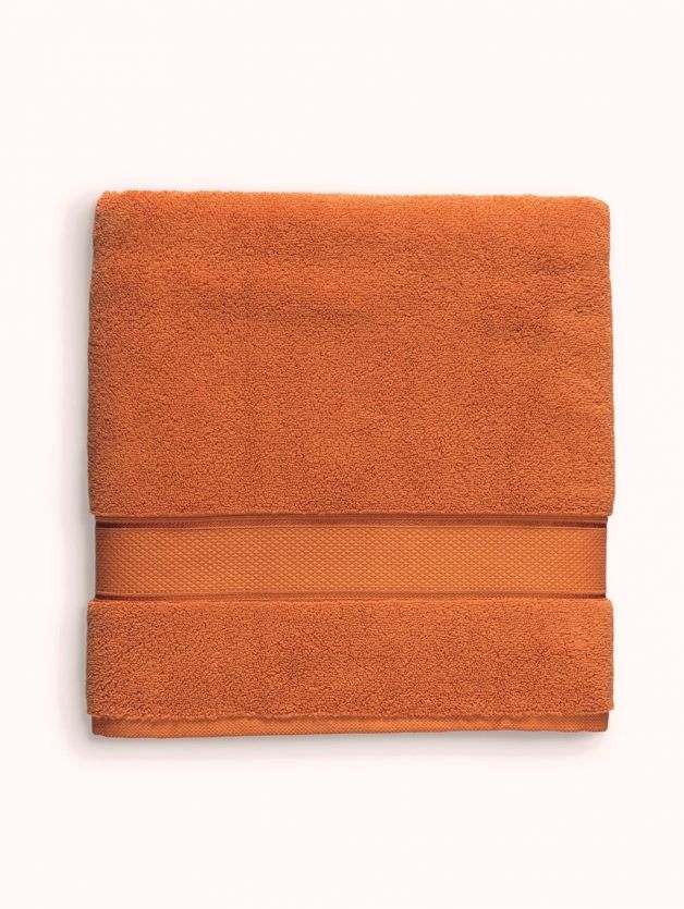 D'Decor - The Crest Collection 650 GSM Bath Towel (Golden Oak)