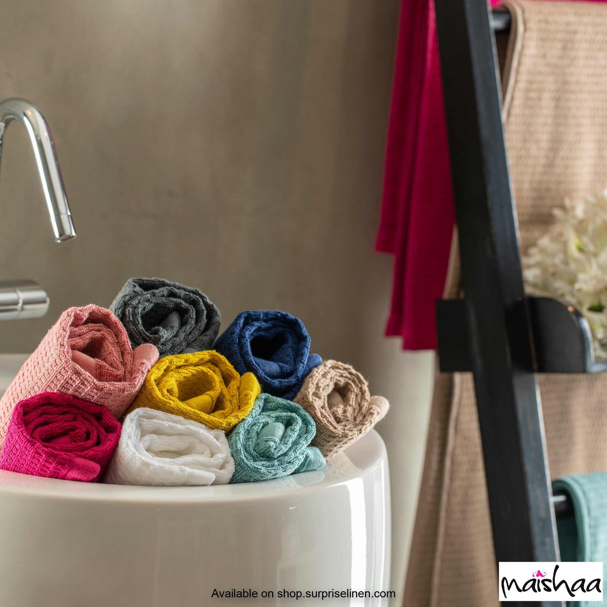 Maishaa - Modal Collection Blush Towel