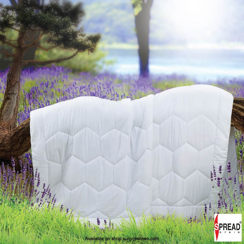 Spread Spain - Lavender Winter Quilt, Comforter - 350 GSM OEKO Certified