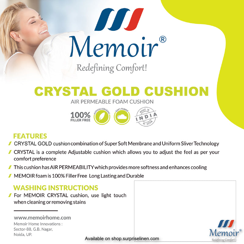 Memoir - Crystal Gold Memory Foam