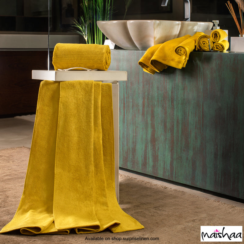 Maishaa - Modal Collection Mustard Towel