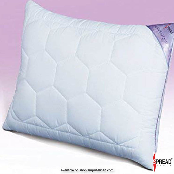 Spread Spain - Lavender With Suede Fabric And Micro Fibre Inside Pillow