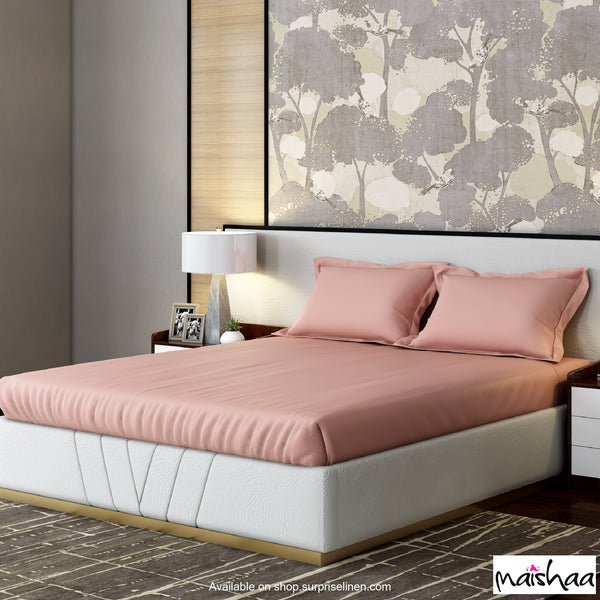 Maishaa - Pure Life Collection Bed Sheet Set (Pink)