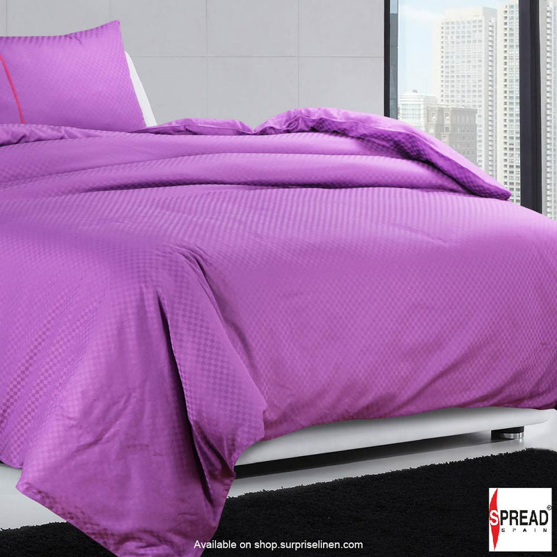 Spread Spain - Oxford Street 400 Thread Count Bed Sheet Set (Purple)