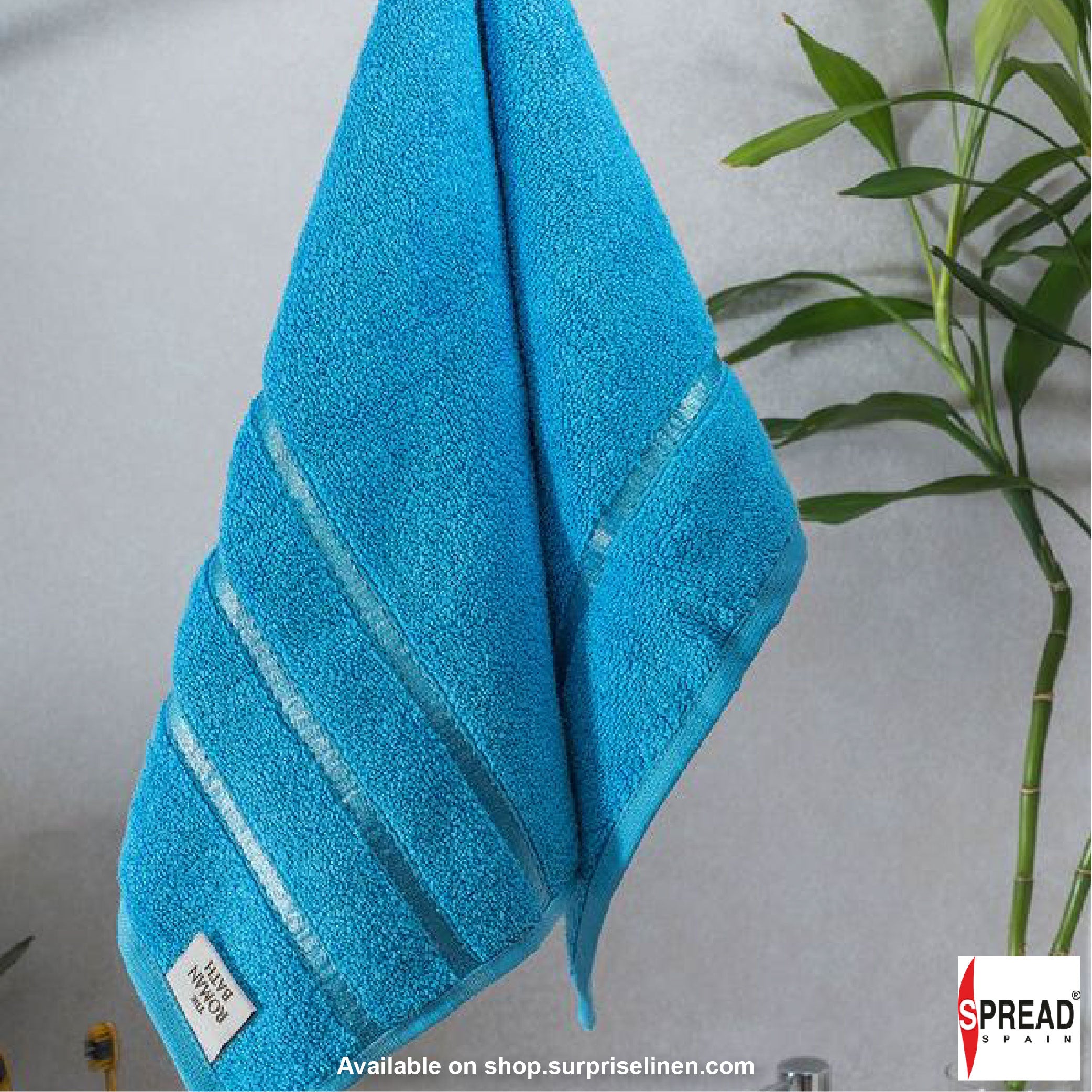 Spread Spain - Roman Bath Towels (Blue Moon)