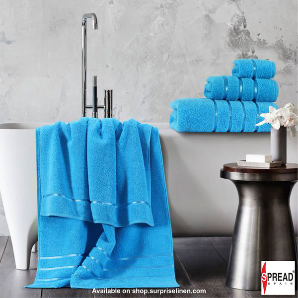 Spread Spain - Roman Bath Towels (Blue Moon)