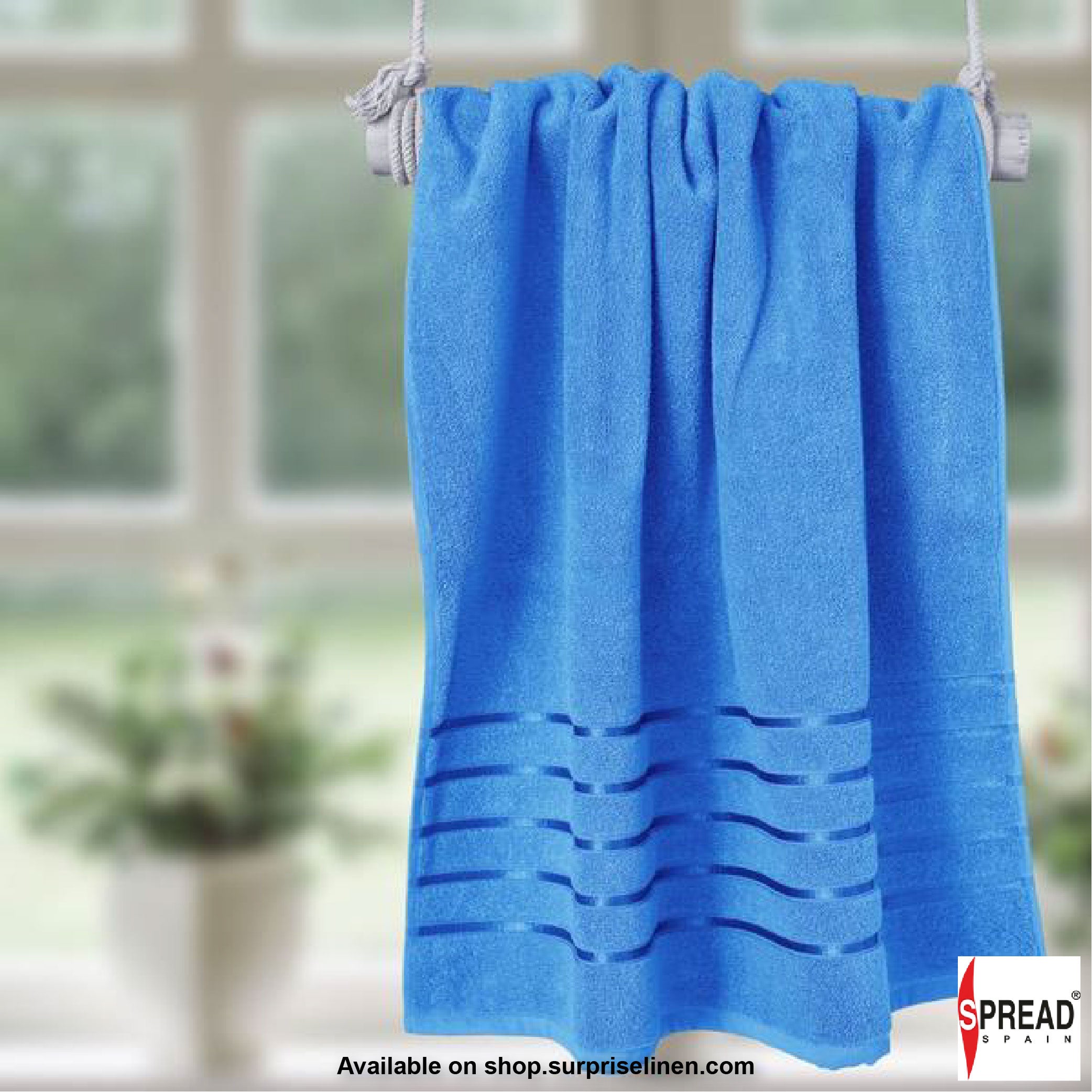 Spread Spain - Roman Bath Towels (Blue)