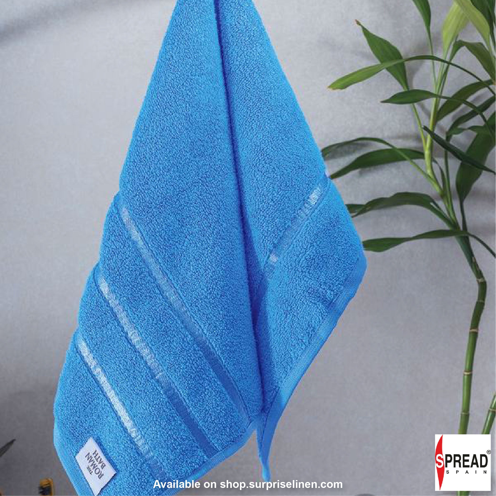 Spread Spain - Roman Bath Towels (Blue)