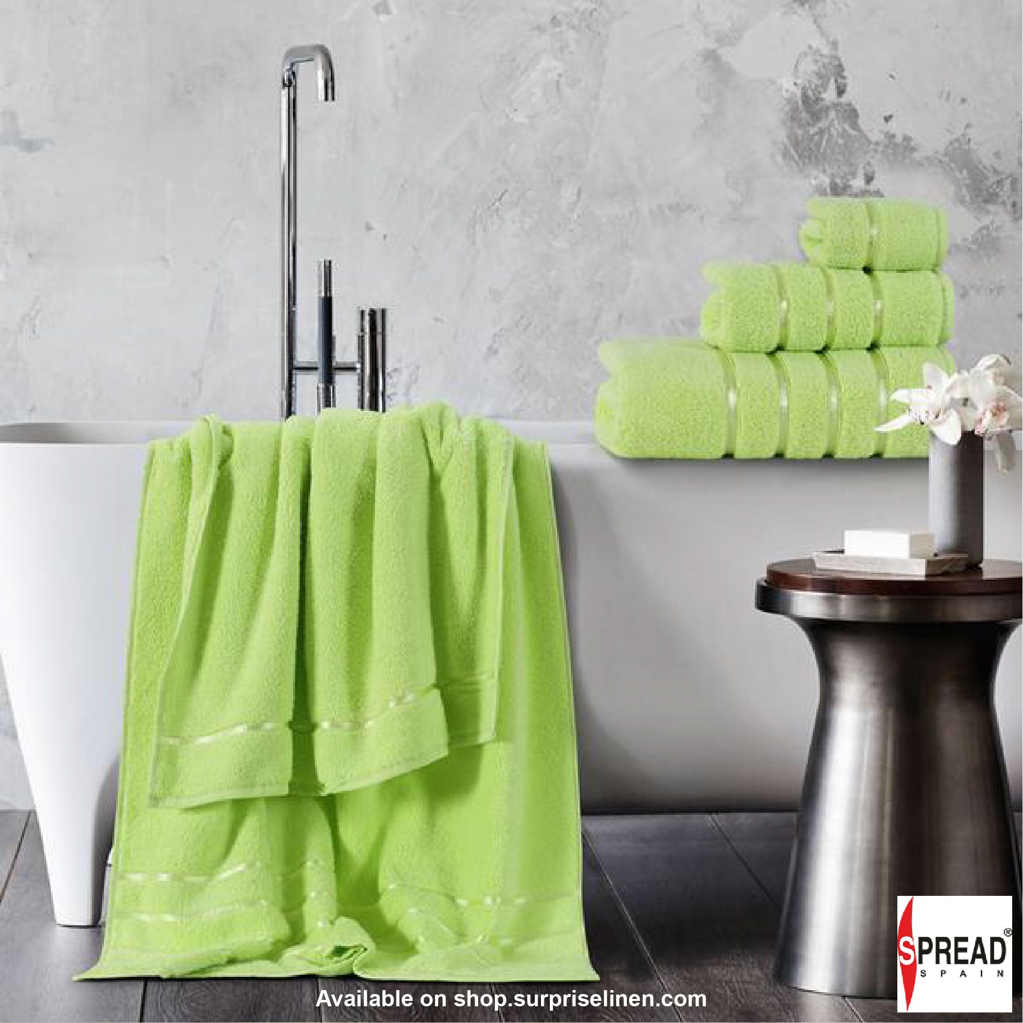 Spread Spain - Roman Bath Towels (Canary Yellow)