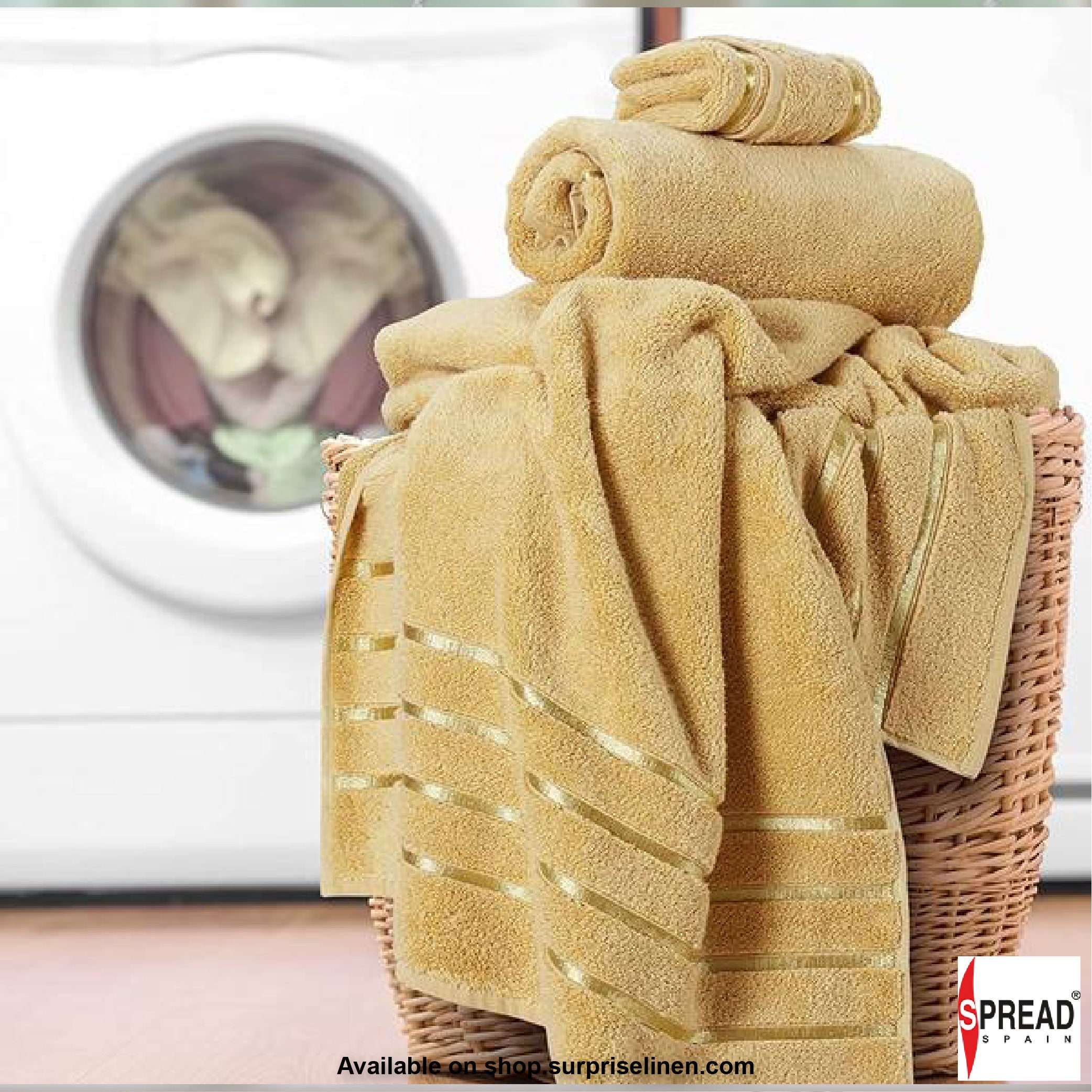 Spread Spain - Roman Bath Towels (Gold)