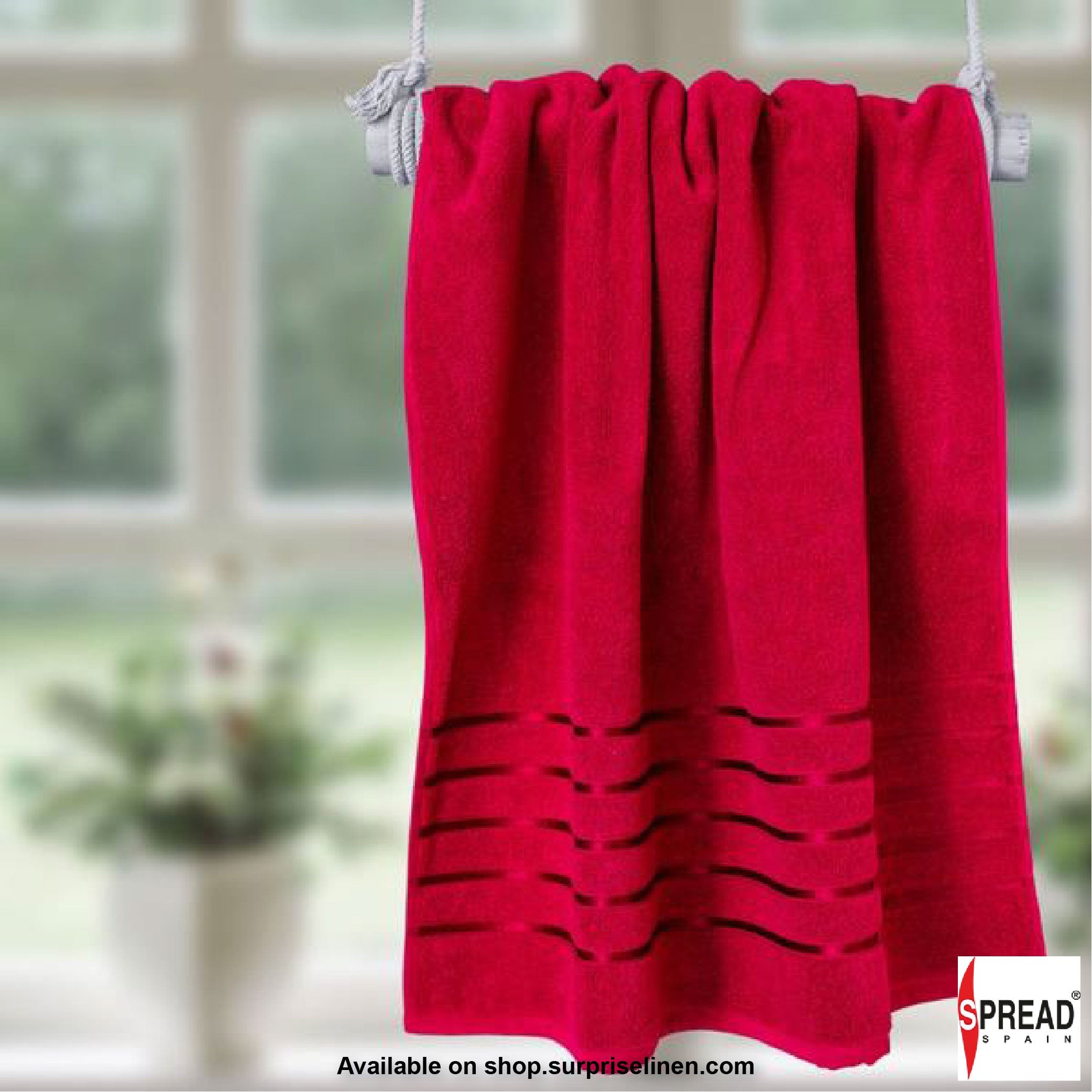 Spread Spain - Roman Bath Towels (Red)