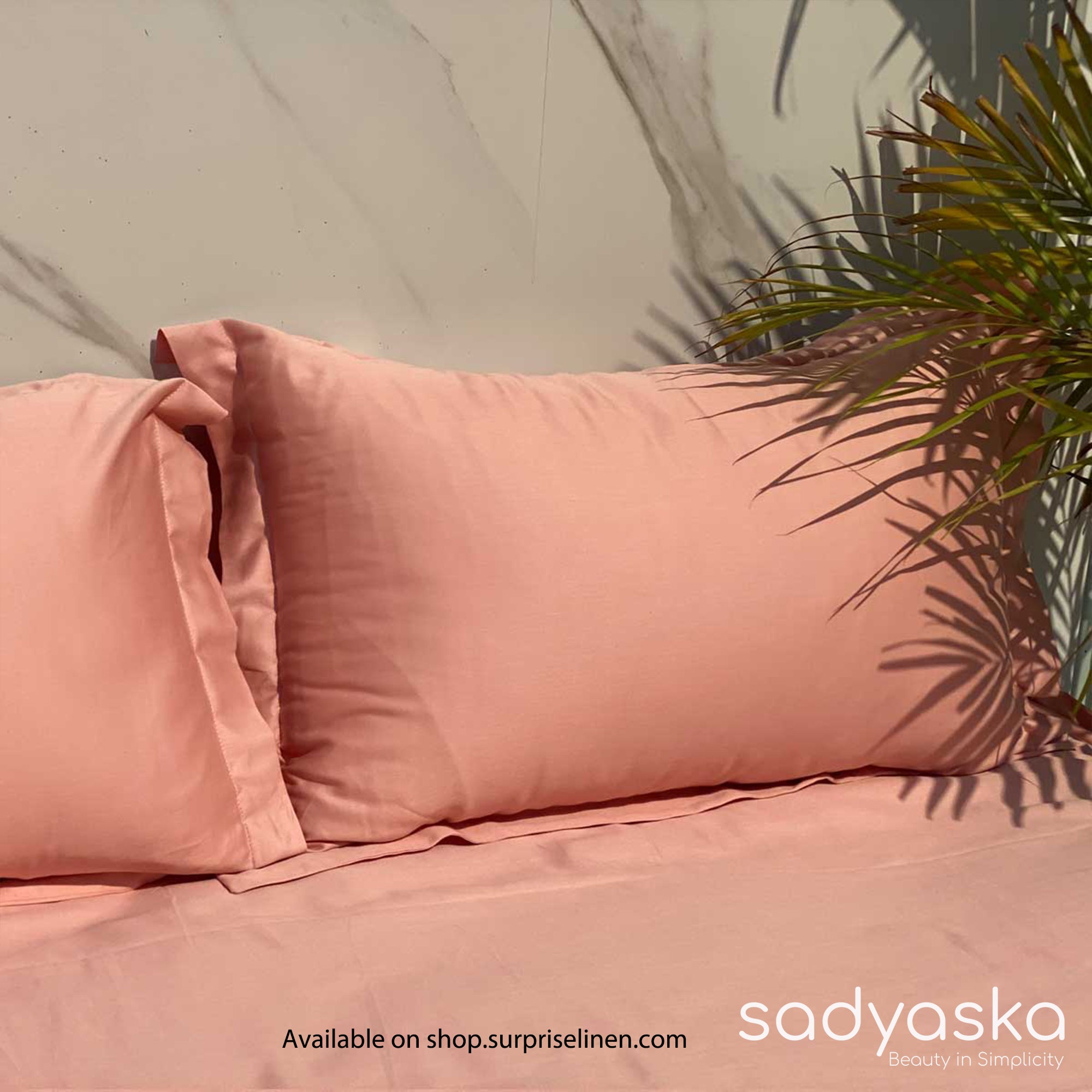 Sadyaska - Luxe Collection Bedsheet Set (Coral)