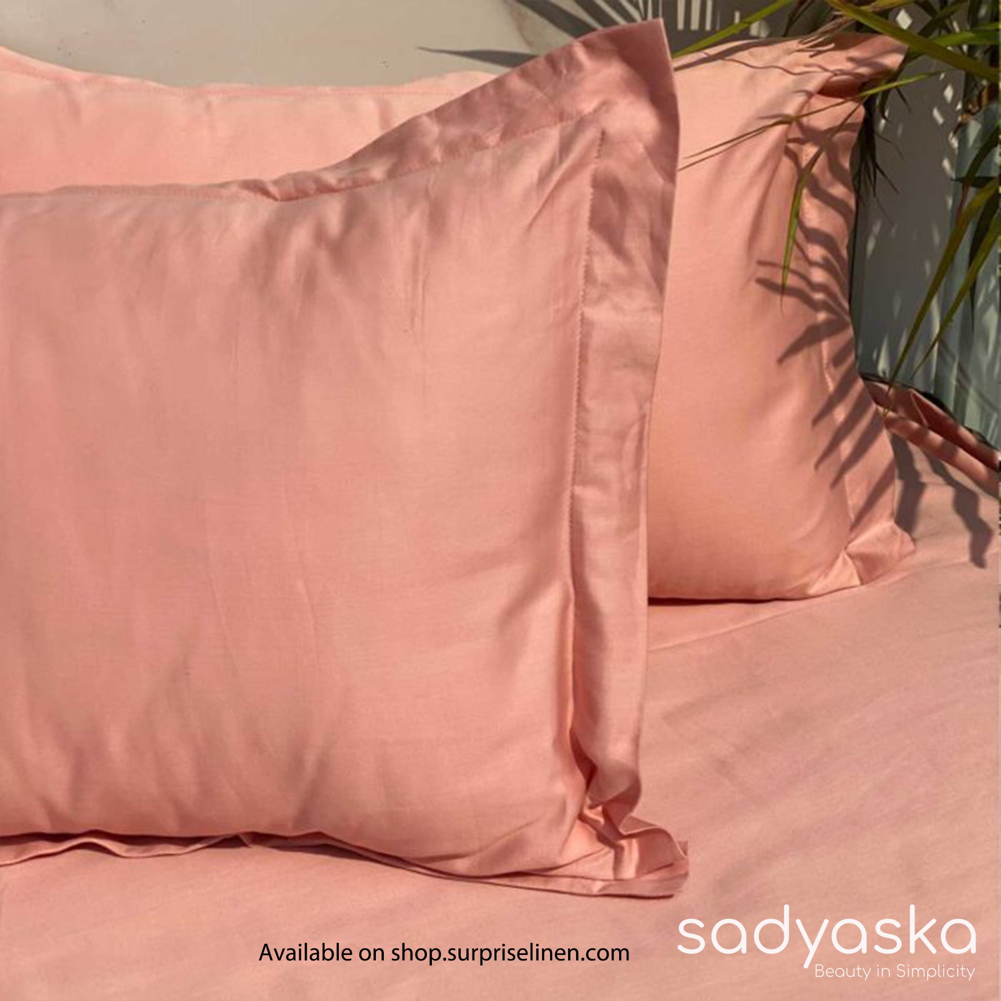 Sadyaska - Luxe Collection Bedsheet Set (Coral)