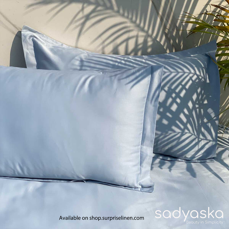 Sadyaska - Luxe Collection Bedsheet Set (Smoke Blue)