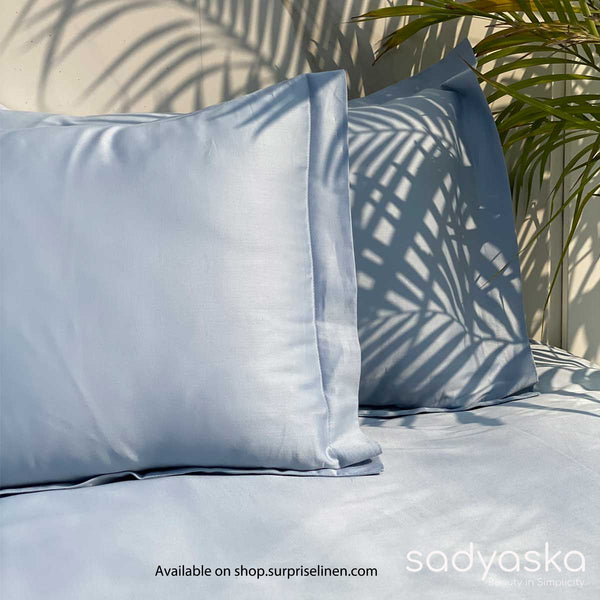 Sadyaska - Luxe Collection Bedsheet Set (Smoke Blue)